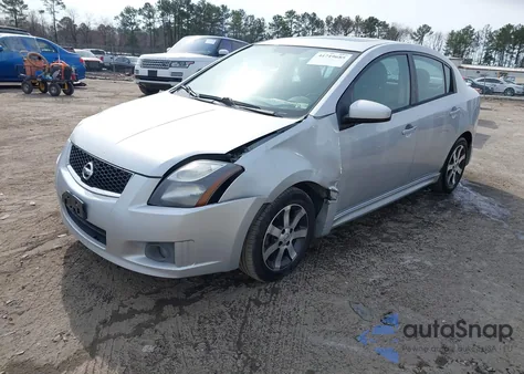 2012 Nissan Sentra 2.0 из США, поврежденный, VIN 3N1AB6AP3CL686414